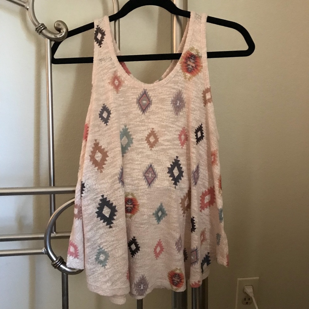 Ginger G Mohave Mojave Pattern Knit Tank